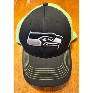 Seattle Seahawks NFL New Hat Team Apparel Fan Gear Football Cap Stretch One Size